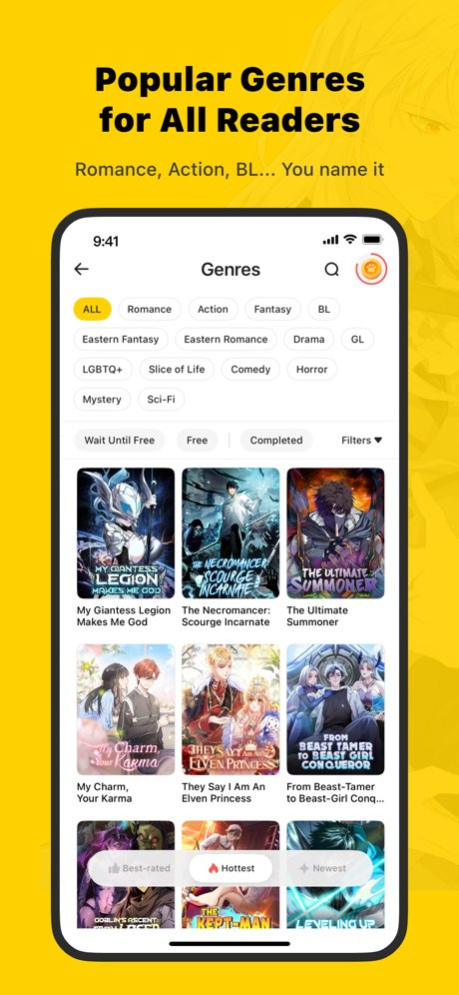 WebComics - Webtoon, Manga 3.9.51 Screenshot