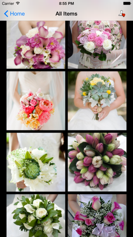 Wedding Bouquet Ideas 1.0 Screenshot