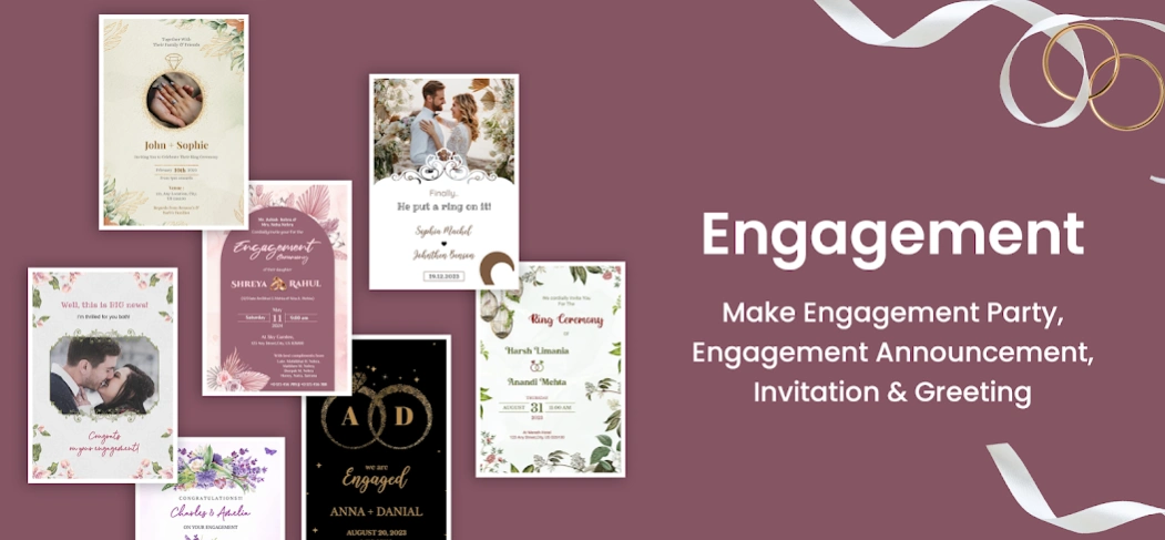 Wedding Card Maker & Invite  Screenshot