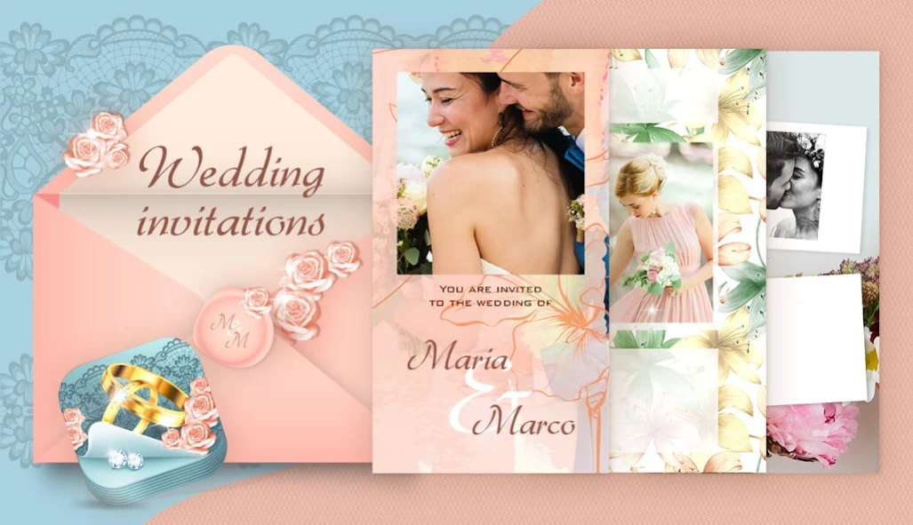 Wedding Invitation Card Maker 1.0 Screenshot