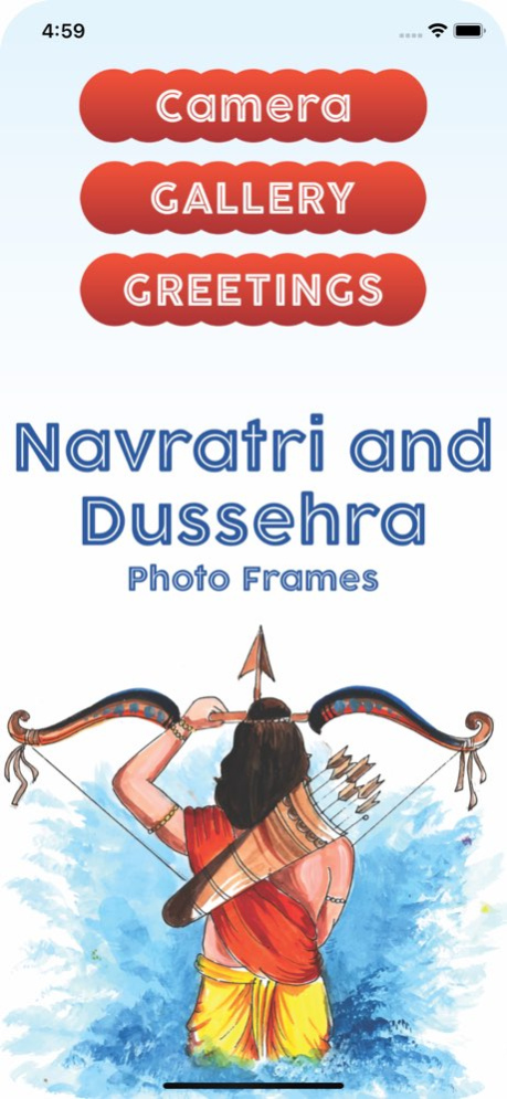 Dussehra Navratri Photo Editor 3.5 Screenshot