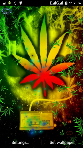 Weed Rasta Smoke Wallpapers & 1.6 Screenshot