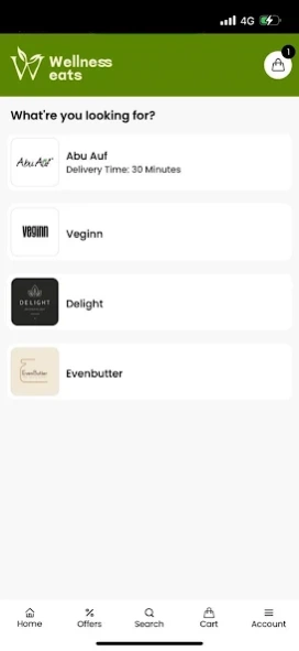 Wellness Eats 1.0 Screenshot