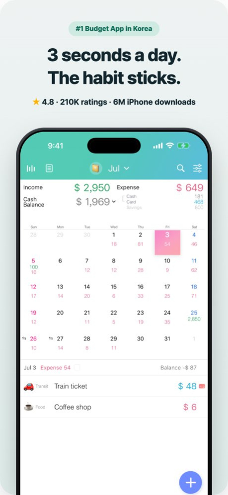 Weple Money: Expense Tracker 6.1.6 Screenshot