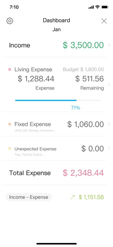 WeSave - Budget, Money Tracker 3.4 Screenshot