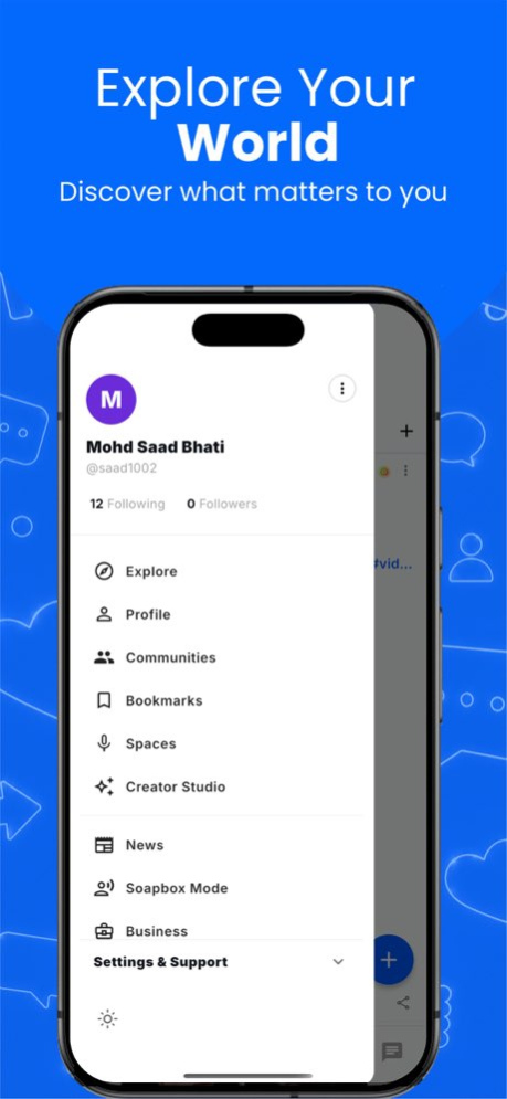 Werfie: Create a post 6.14 Screenshot