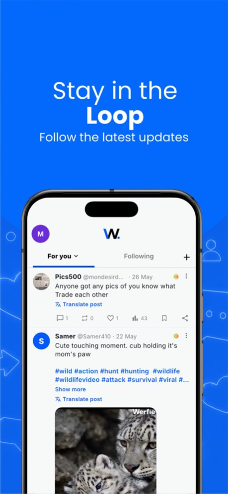 Werfie: Create a post 6.14 Screenshot