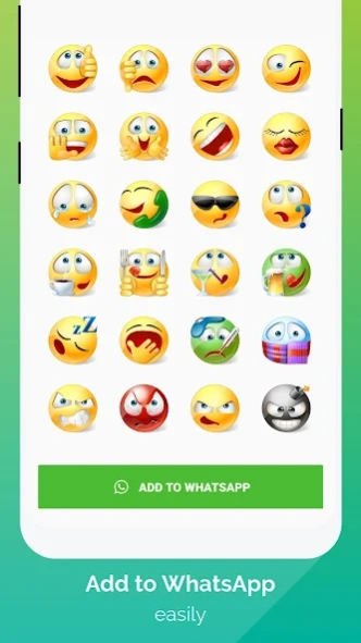 WeSmile Smileys (WASticker) 5.0.3 Screenshot