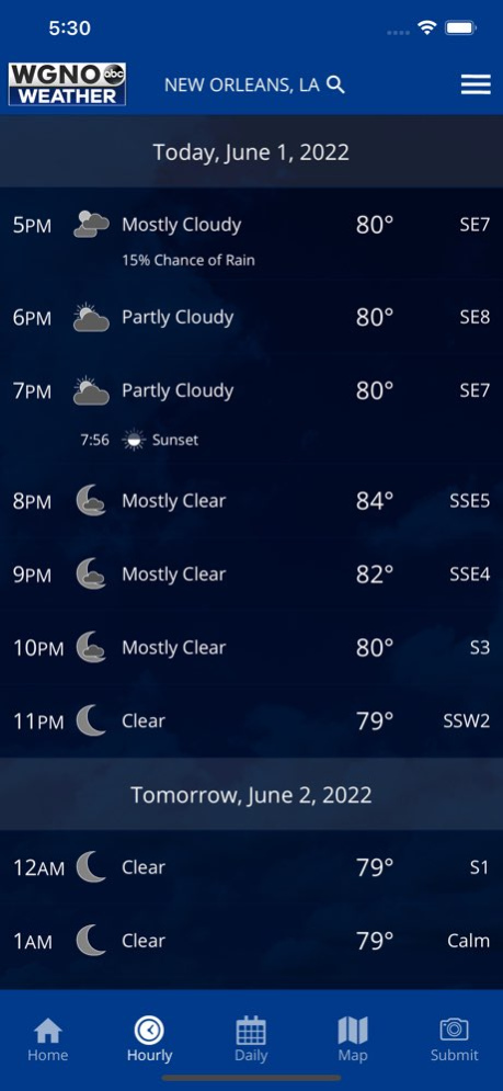 WGNO ABC26 Weather 6.2.512 Screenshot