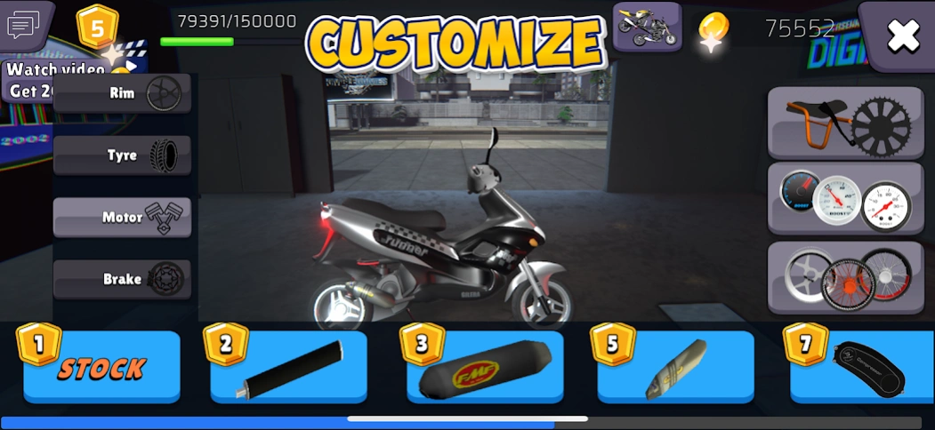 Wheelie King 7 - Bike Life 52 Screenshot