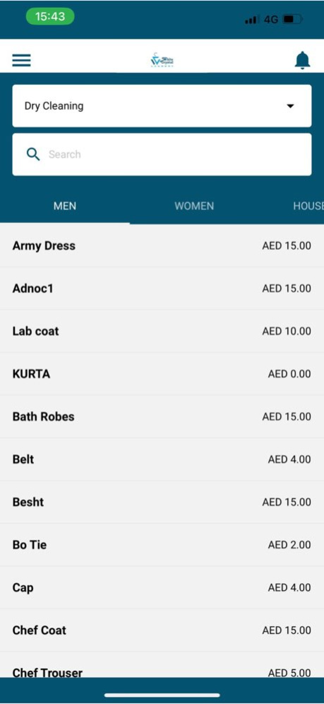 White Crystal Laundry 2.0.1 Screenshot