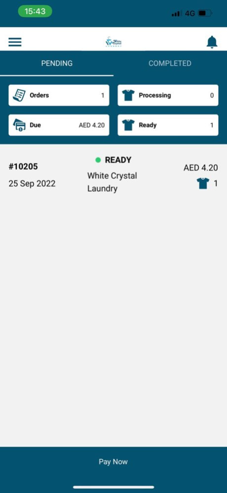White Crystal Laundry 2.0.1 Screenshot