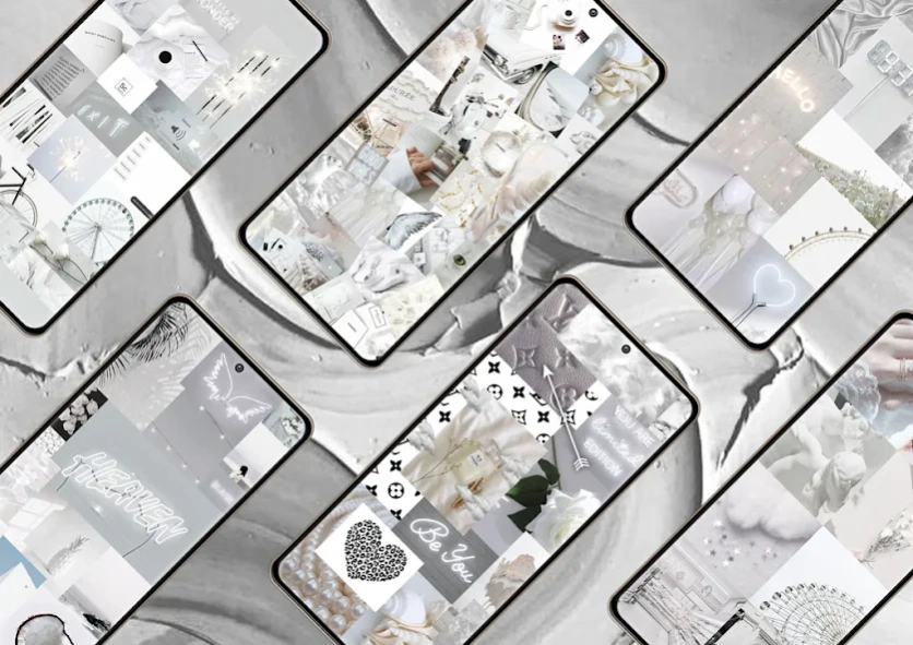 White Wallpaper 3.0 Screenshot