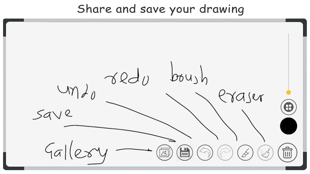Whiteboard - Magic Slate 1.7 Screenshot