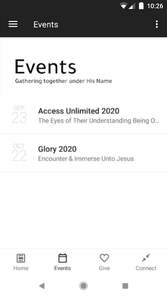 WhiteDove Ministries 6.10.21 Screenshot