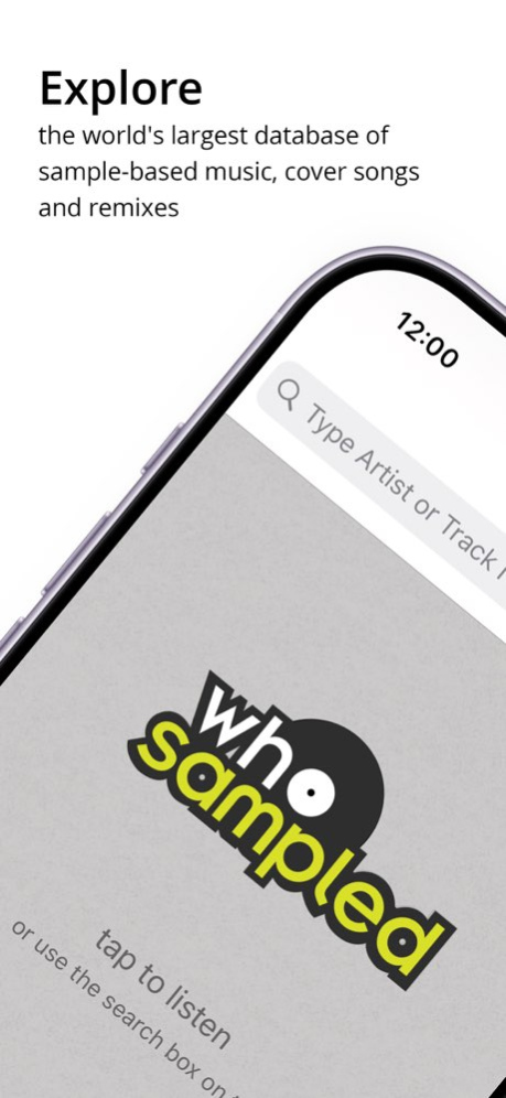WhoSampled 1.41.8 Screenshot
