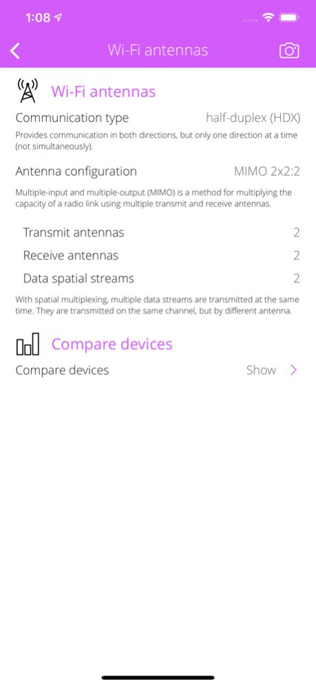 Wi-Fi Info 1.23 Screenshot