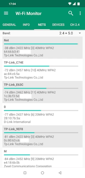 Wi-Fi Monitor 1.8.0 Screenshot