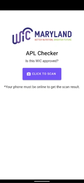 WIC Vendor APL Checker  Screenshot