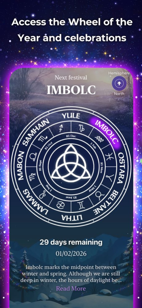 Wicca - Calendar and guide 1.2 Screenshot