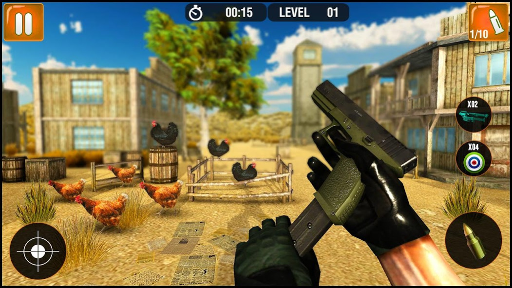 Wicked Chicken Gun Simulator  Screenshot