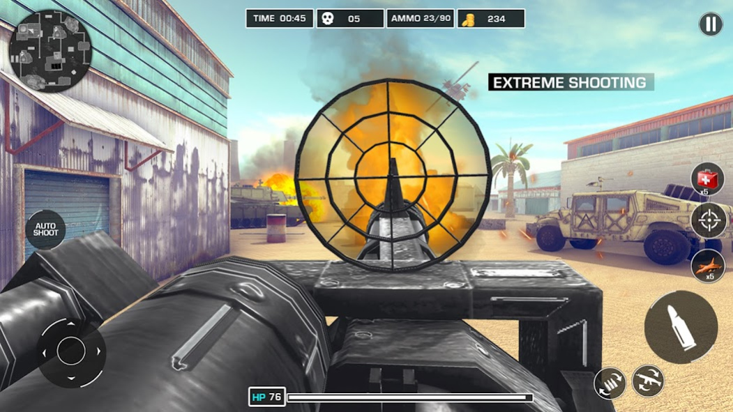 Wicked military gunner war ops 1.0.8 Screenshot