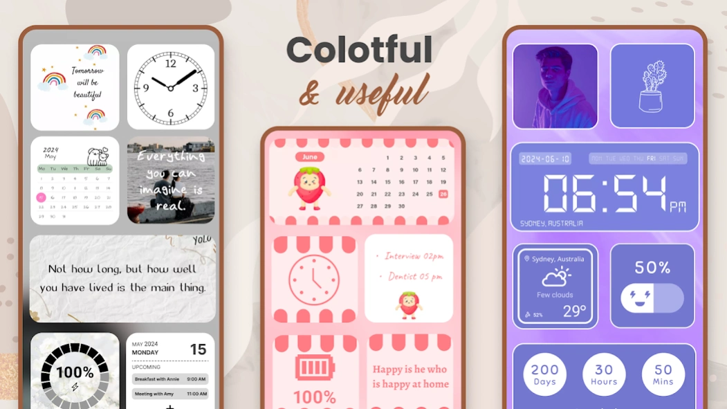 Widget 2026: Aesthetic Widgets 85.1.4 Screenshot
