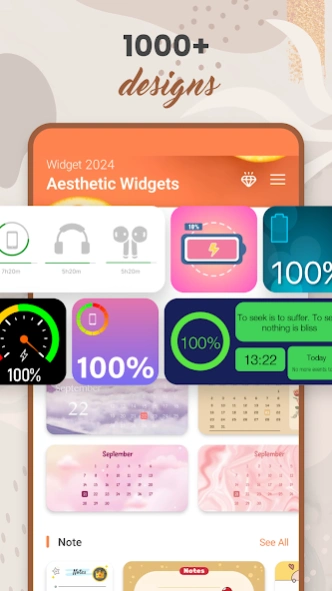 Widget 2026: Aesthetic Widgets 85.1.4 Screenshot