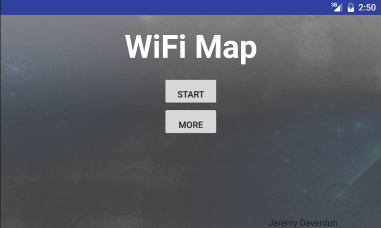 WiFi Mapping  Screenshot