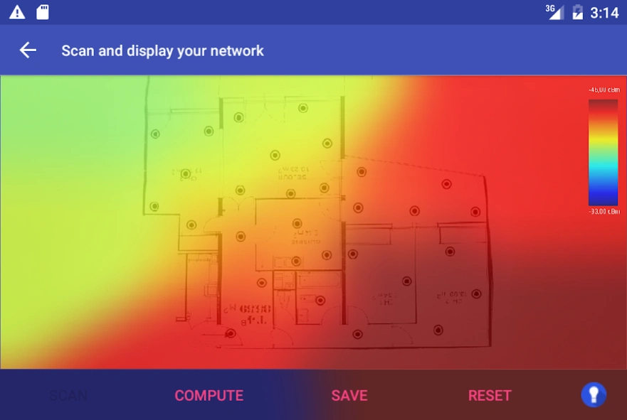 WiFi Mapping  Screenshot