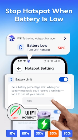 WIFI Tethering Hotspot Manager 1.11 Screenshot