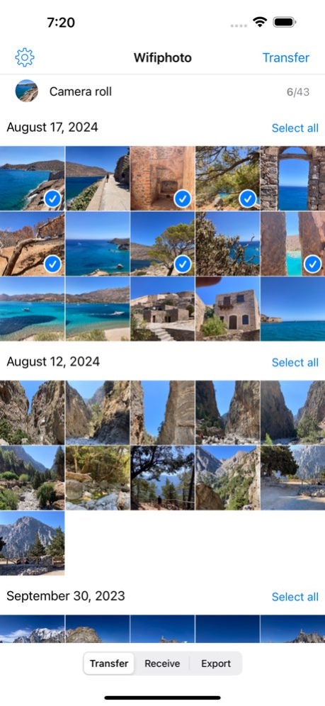 WiFiPhoto 2.2.0 Screenshot