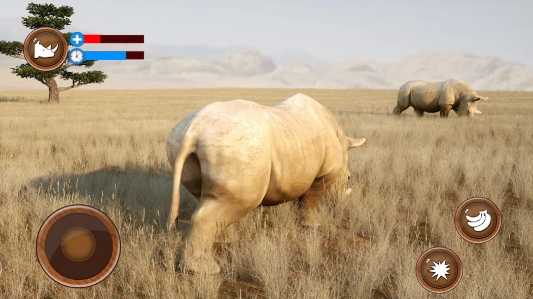 Wild Rhino Family Jungle Sim 3.4 Screenshot
