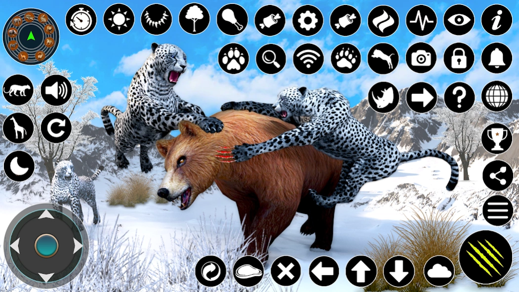 Wild Snow Leopard Simulator 2.9 Screenshot