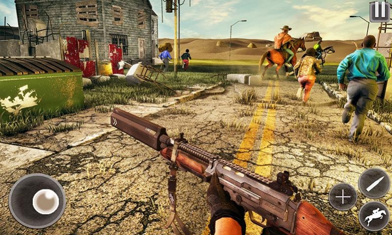 Wild West Bounty Hunter Horse Rider Shooting Games 1.0 Images 1