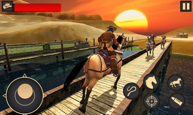 West Town Sheriff Horse Game 2.5 Screenshot