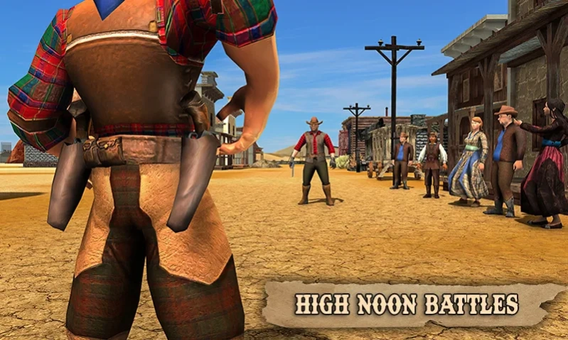 West Town Sheriff Horse Game 2.5 Screenshot