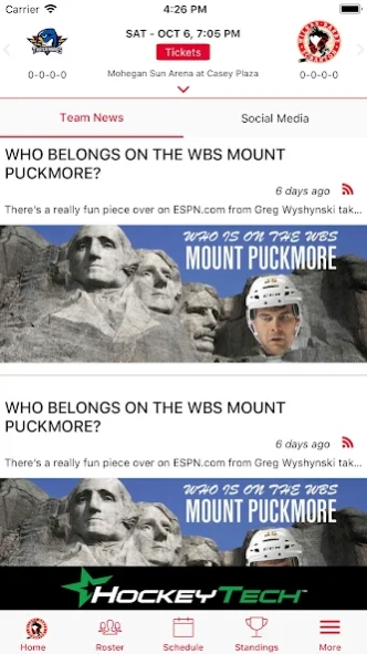 Wilkes-Barre/Scranton Penguins  Screenshot