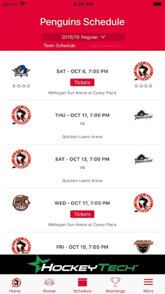 Wilkes-Barre/Scranton Penguins  Screenshot