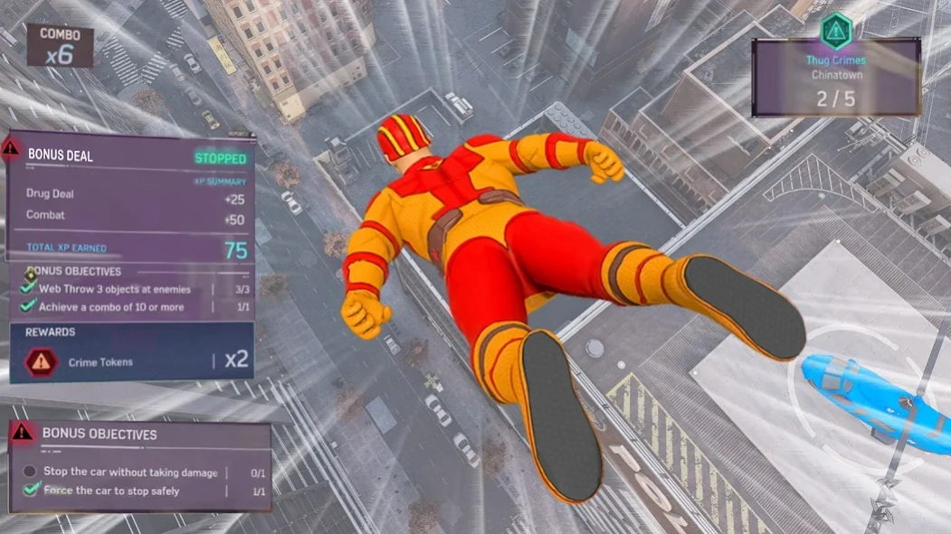 Wingman Rope Crime Spider Hero 2.1 Screenshot