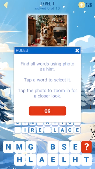 Winter Words  Screenshot