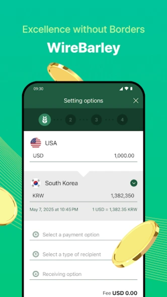 WireBarley Global Remittance 3.12.01 Screenshot