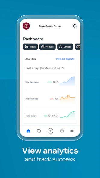 Wix - Website Builder 2.133677.0 Screenshot