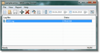 WMS Log Storage 6.2 Screenshot