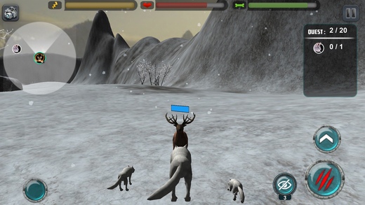 Wolf Quest 2 wild 3d Simulator game 1.0 Screenshot