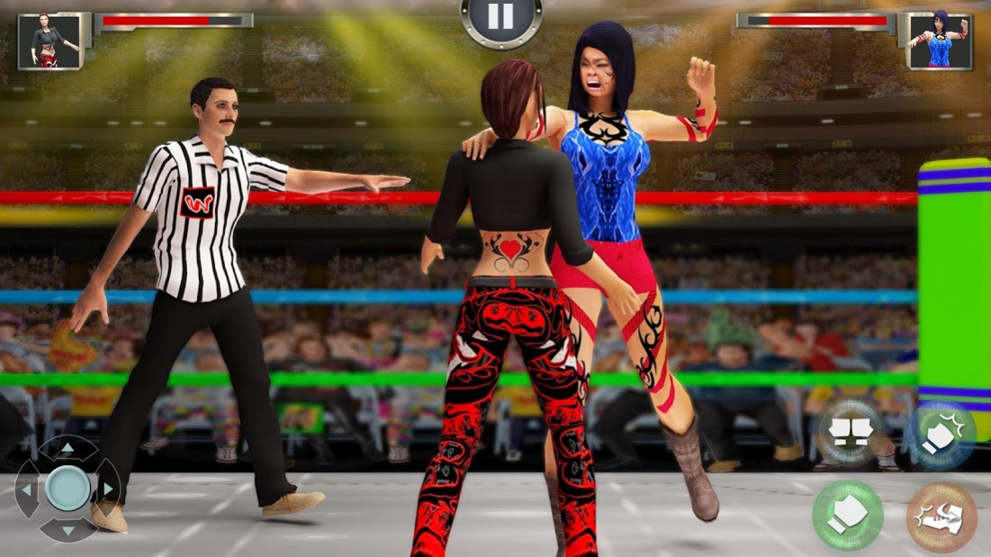 Women Wrestling Fight Revolution: Fighting Games 3.3 Screenshot