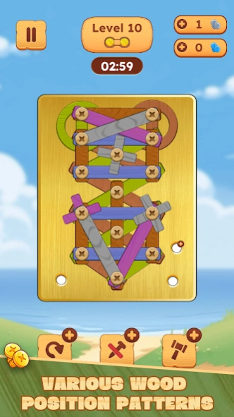 Wood Puzzle: Nuts & Bolts 1.1.3 Screenshot