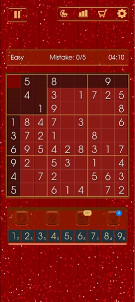 Wood Sudoku: Puzzle Game 2.3 Screenshot