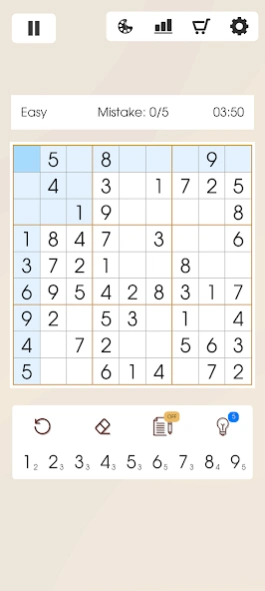 Wood Sudoku: Puzzle Game 2.3 Screenshot