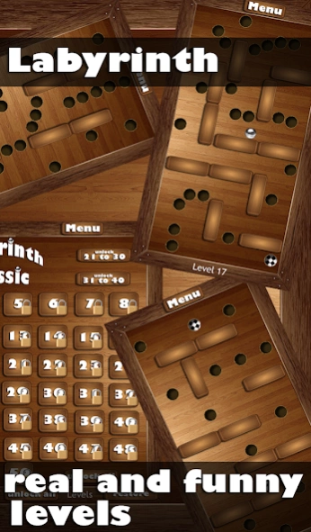 Wooden Labyrinth - Maze 1.0 Screenshot